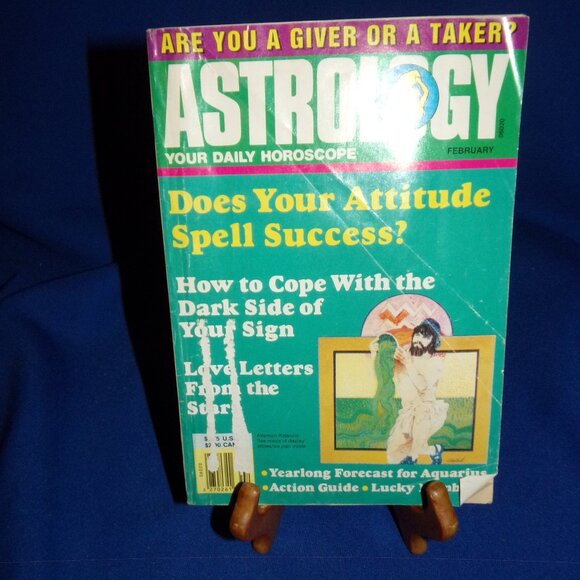 Vintage Astrology Magazine - February 1994 - Dark Side, Attitude Success - Picture 2 of 6
